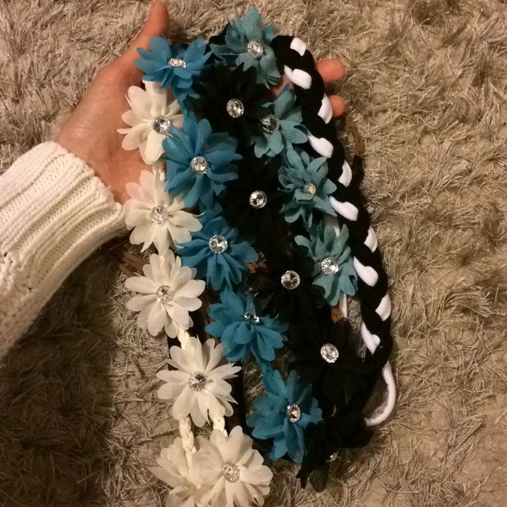 Floral headbands